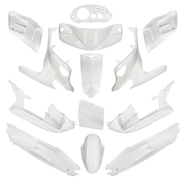 Carenados Gilera Runner <05 13 piezas Allpro - Blanco Puro