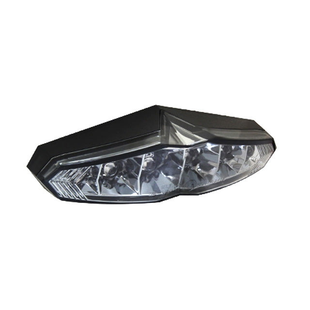 Piloto trasero universal LED Koso Infinity Smoke Homologado - Transparente