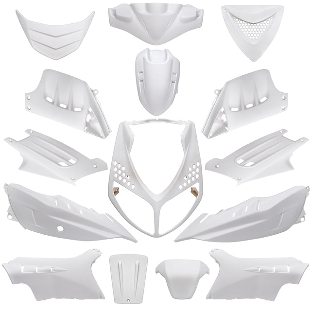 Kit de carenados Peugeot Speedfight 2 15 piezas Allpro Blanco Mate