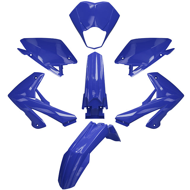 Carenados Rieju MRT 50 7 piezas plástico inyectado AllPro Azul