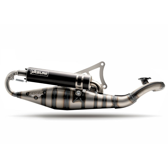 Escape Minarelli horizontal Yasuni Carrera 10 silenciador Negro