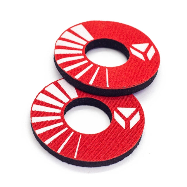 Donuts Puños Ø25xØ55x5mm 2U. YCF - Rojo