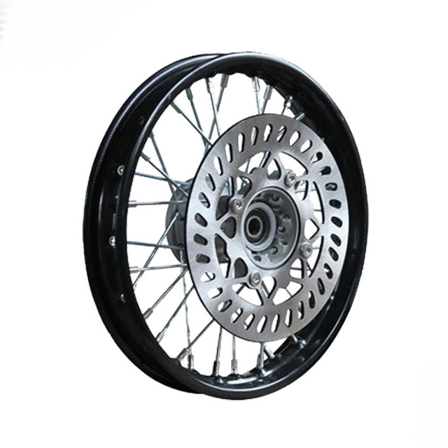 LLanta delantera 1.4x12" con disco Ø220mm Pitbike YCF >2020