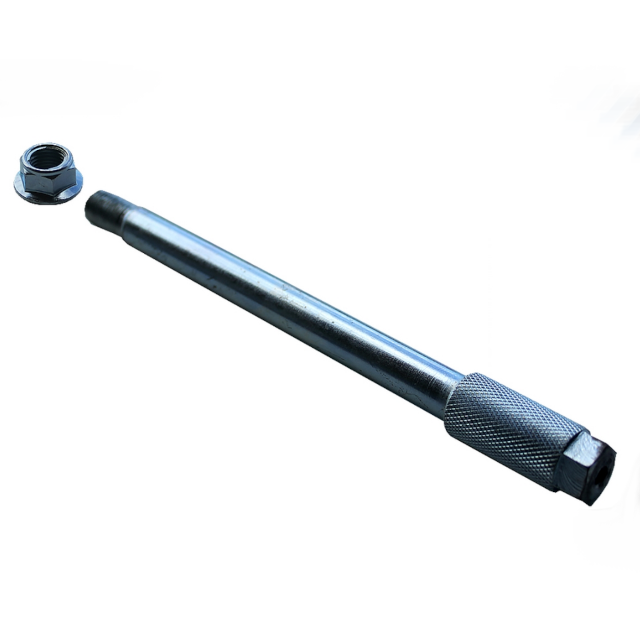 Eje rueda delantera + tuerca M14 L.215mm Pitbike YCF SM