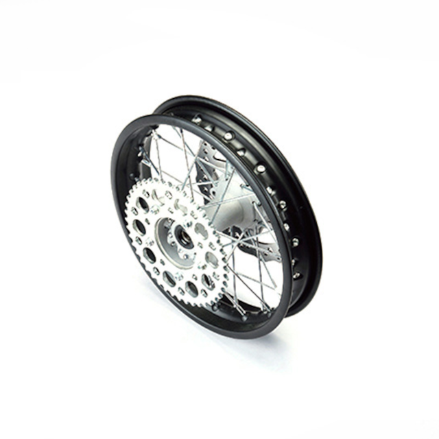 Llanta trasera 10" con disco/corona Pitbike YCF 88E