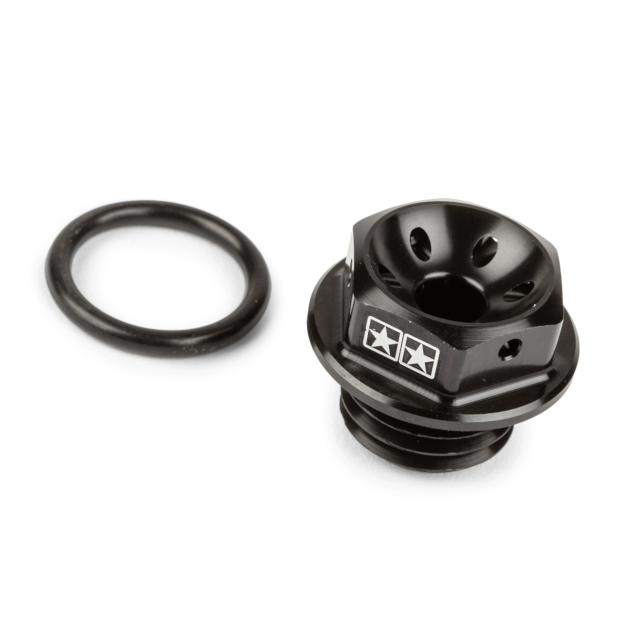 Tapón de aceite Minarelli AM6 Stage6 - Negro
