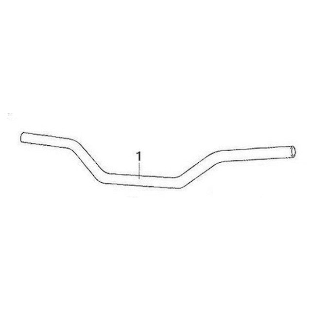 Manillar Rieju Century 125 E4 2018