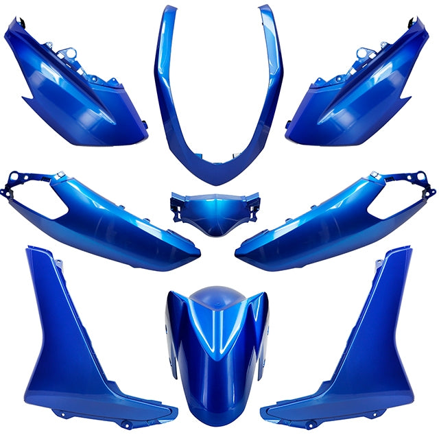 Kit de carenados Yamaha Nmax 15-20 9 piezas Azul Metalico (VPBC5) Allpro