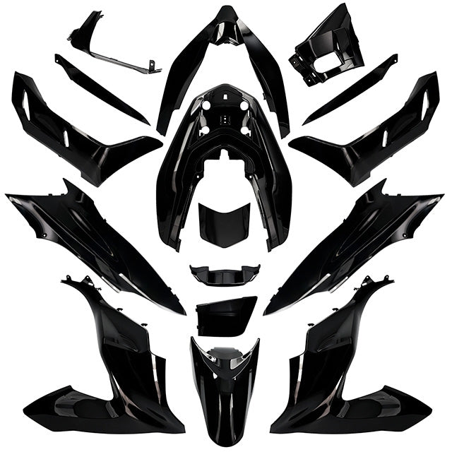 Kit de carenados Honda PCX 18-20 17 piezas Negro NHA84 AllPro