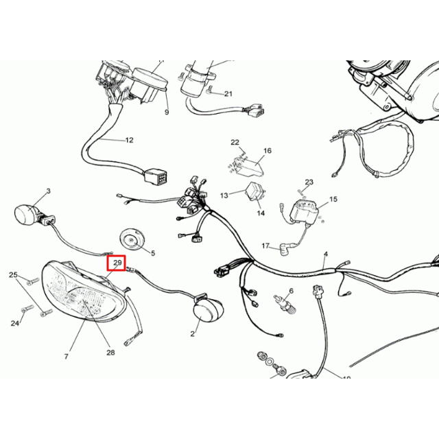 Portafaro Evolution Rieju 50 RS1