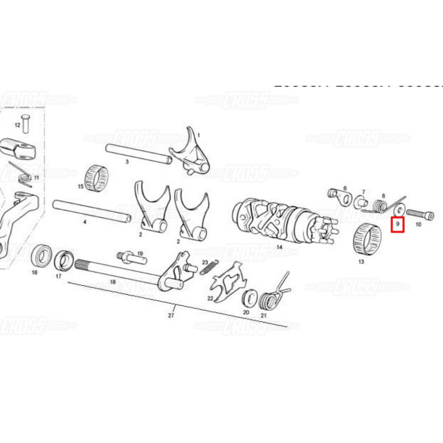 Arandela plana 6.5X16X1.5 DIN 125 Zinc