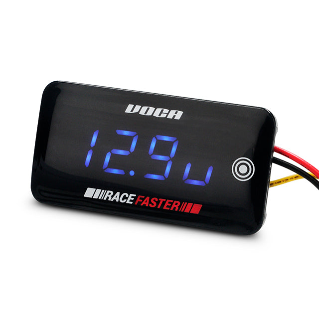Marcador Temperatura y Voltaje Voca Racing RF Slim-Touch 0-120ºC / 8-18 V - Azul
