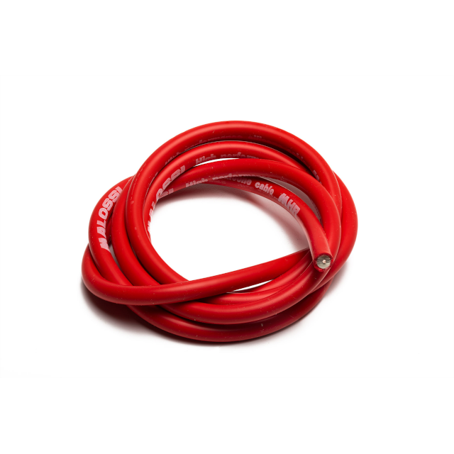 Cable pipa / bobina 50cm rojo Malossi
