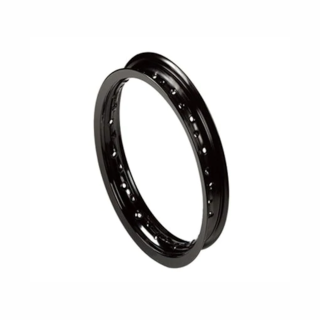 Aro de llanta delantera acero 1.6x17" Pitbike YCF - Negro