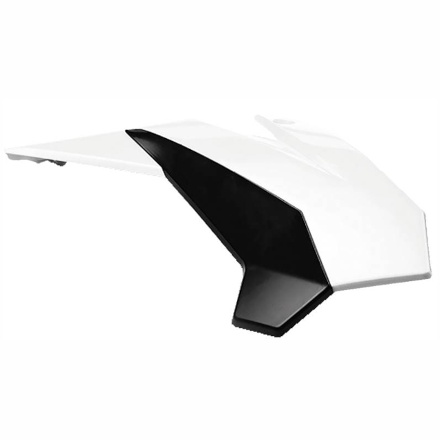 Tapa delantera derecha Pitbike YCF Start / Pilot / Factory - Blanco