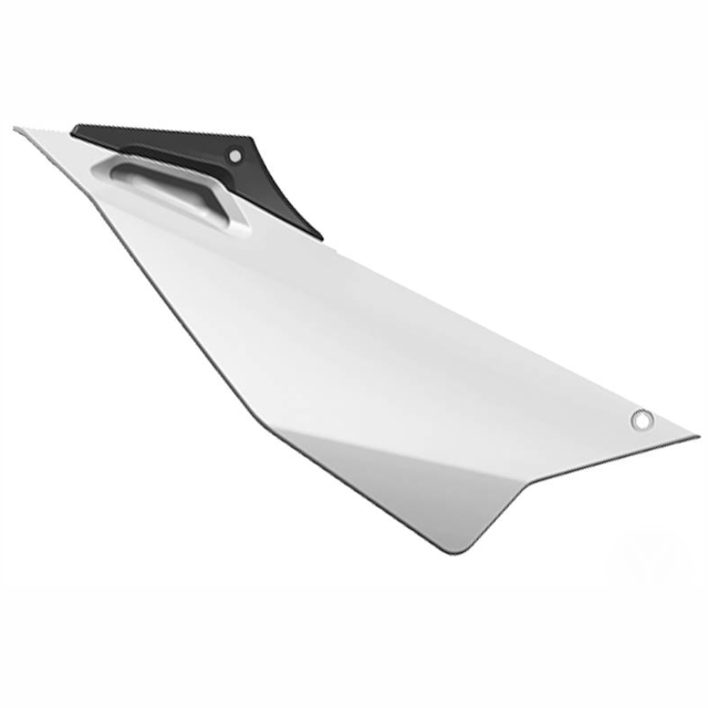 Tapa trasera derecha Pitbike YCF Pilot / Factory - Blanco