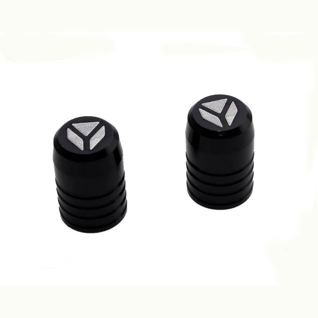 Tapones de válvula 2u. Pitbike YCF - Negro