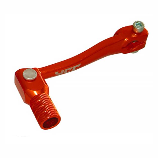 Pedal de cambio aluminio CNC Pitbike YCF - Naranja
