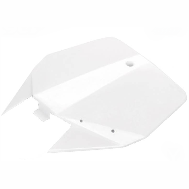 Careta portanúmeros Pitbike YCF Bigy >2017 - Blanco