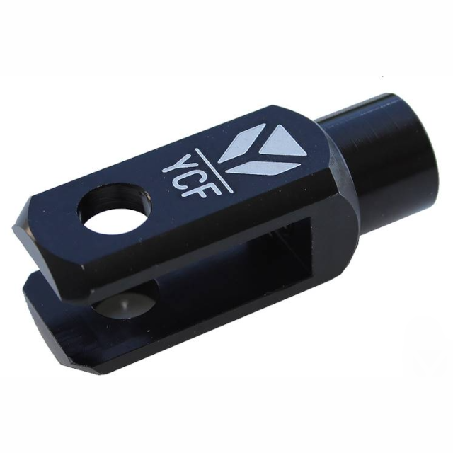 Horquilla pedal de freno aluminio CNC Pitbike YCF - Negro