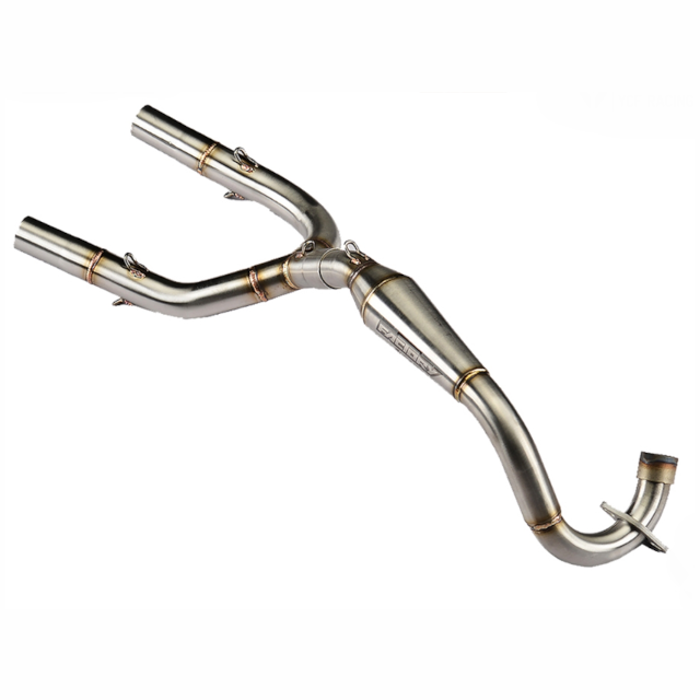 Colector doble Pitbike YCF Pilot 2016