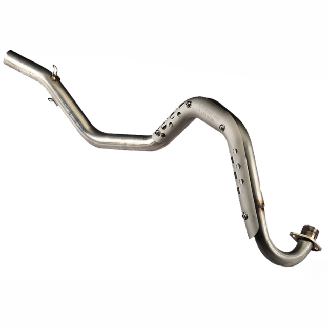 Colector con protector de escape Pitbike YCF Bigy 125