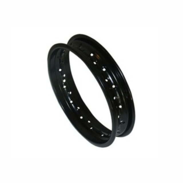 Aro de llanta delantera acero 1.4x14" Pitbike YCF - Negro