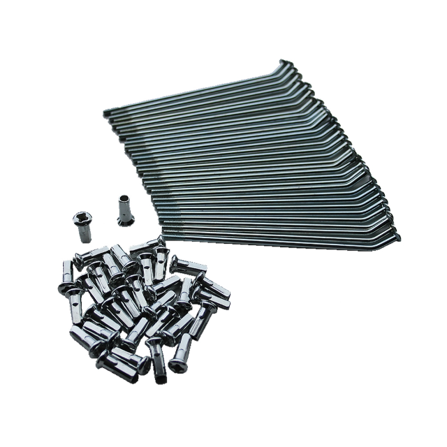 Kit de radios rueda trasera 12" Pitbike YCF Lite 125 Start 125 S/SE