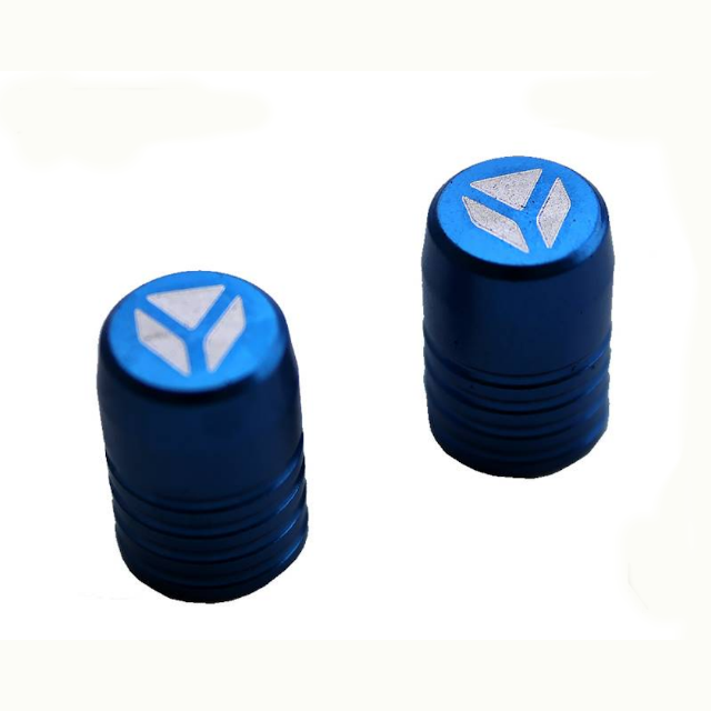 Tapones de válvula 2u. Pitbike YCF - Azul