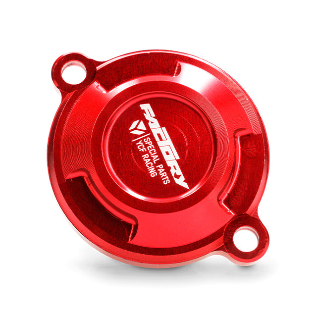 Tapa filtro de aceite motor YX 150/160 CRF/KLX Pitbike YCF - Rojo