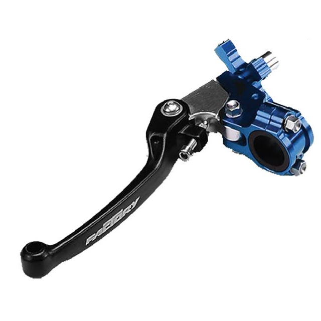 Maneta de embrague completa CNC Pitbike YCF - Azul