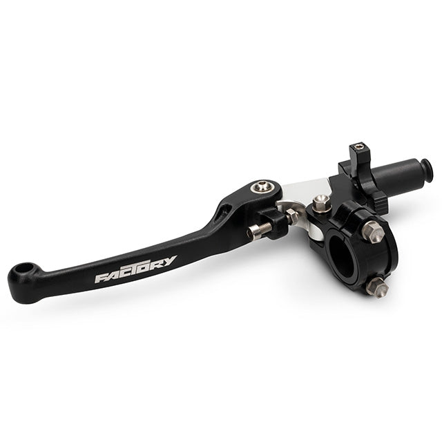 Maneta de embrague completa CNC Pitbike YCF - Negro