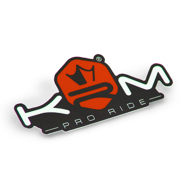 Pegatina KRM Pro Ride 8x4cm - Naranja