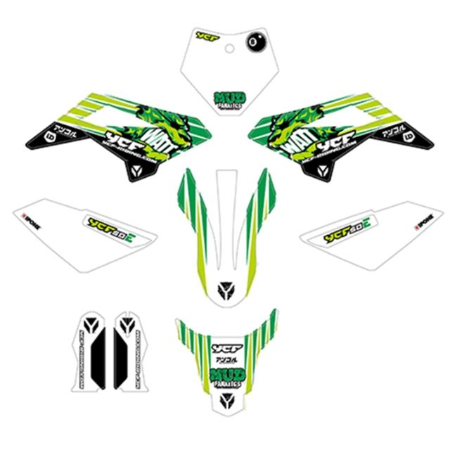 Kit de adhesivos completo YCF W50E 2022