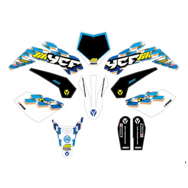 Kit de adhesivos completo YCF SM F125S 2022
