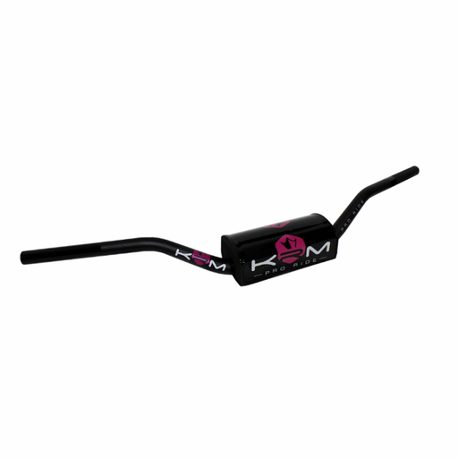 [KR313F] Manillar KRM Pro Ride D=28,6mm con protector - Negro/Rosa