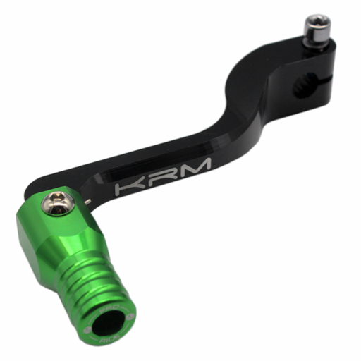 [KR330F] Pedal de cambio plegable Derbi KRM - Negro/Verde