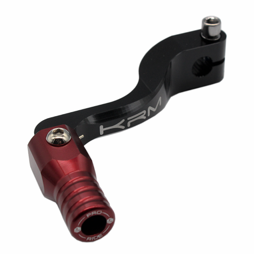 [KR332F] Pedal de cambio plegable AM6 KRM - Negro/Rojo