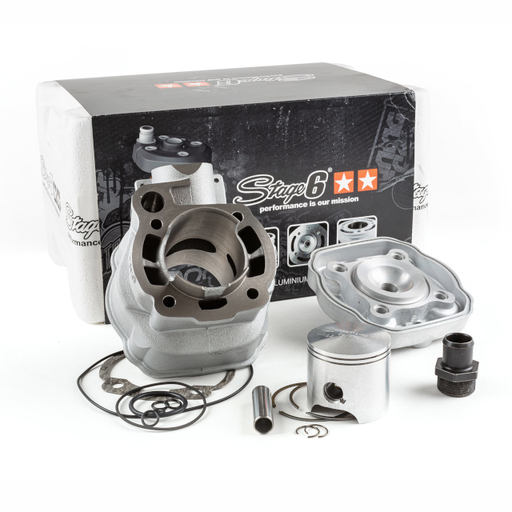 [S6-7118810] Cilindro Minarelli AM6 77cc Stage6 Streetrace Hierro