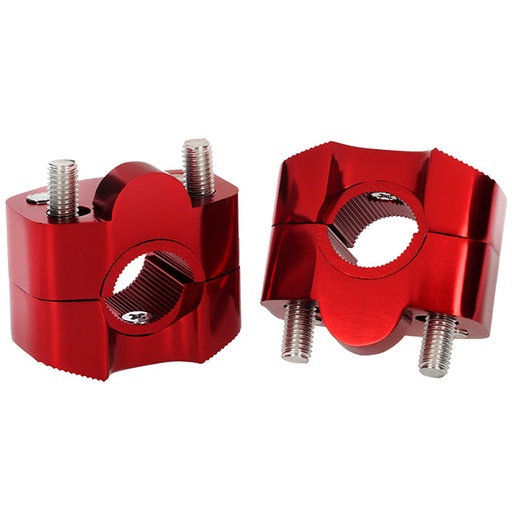 [AP52HB022.28.RE] Torretas Manillar 22/28mm rojo AllPro