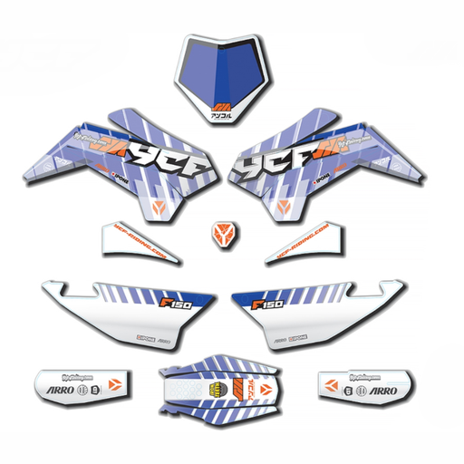 [KDSM1502021] Kit de adhesivos completo YCF SM 150 2021