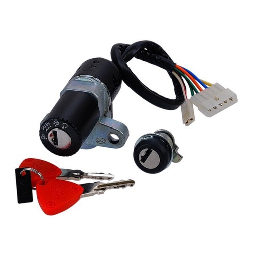 [0/001.060.5000] Cerradura contacto completa Rieju 50 MRT