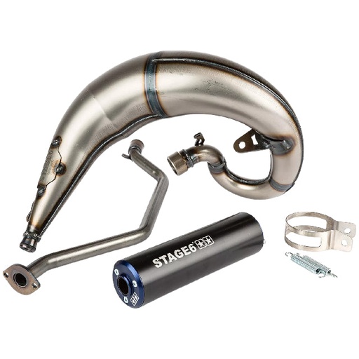 [S6-9118840/BL] Escape Stage6 Streetrace por arriba Sherco SE / SM - Silenciador Negro/Azul