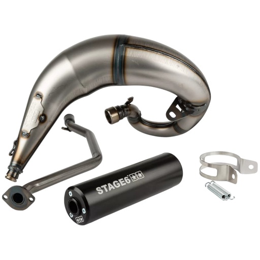 [S6-9118835/BK] Escape Stage6 Streetrace por arriba Beta RR 2012 / HM / Vent- Silenciador Negro