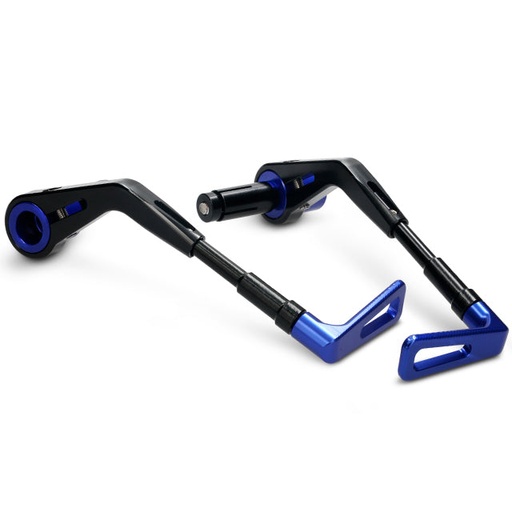 [VCR-SD750/BL] Protector de manetas universal aluminio CNC Voca Racing - Azul