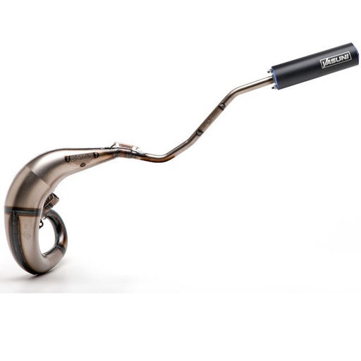 [TUB807TA-94] Escape Derbi Senda DRD / SM / Aprilia RX / SX 50 Yasuni CROSS ML lado izquierdo (CE) - Silenciador Azul