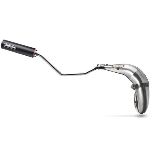 [TUB807TR-D72] Escape Sherco SM / SE 50 Yasuni CROSS ML lado Derecho (CE) - Silenciador Rojo