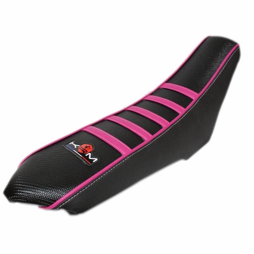 [KR414F] Funda asiento Rieju MRT 2009> Pro Ride KRM - Negro/Rosa
