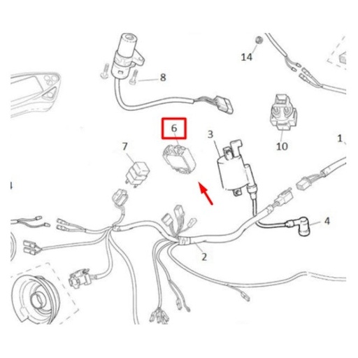 [0/227.012.0003] Regulador Rieju 125 Marathon / MRT / Tango