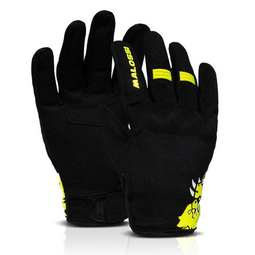 [3919252.Y2] Guantes M-Gloves amarillos entretiempo Malossi - talla XS